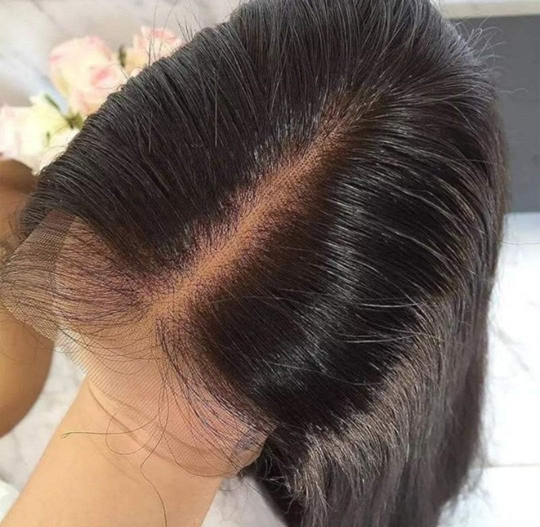 16inch Brazilian Hair Full Frontal Wig